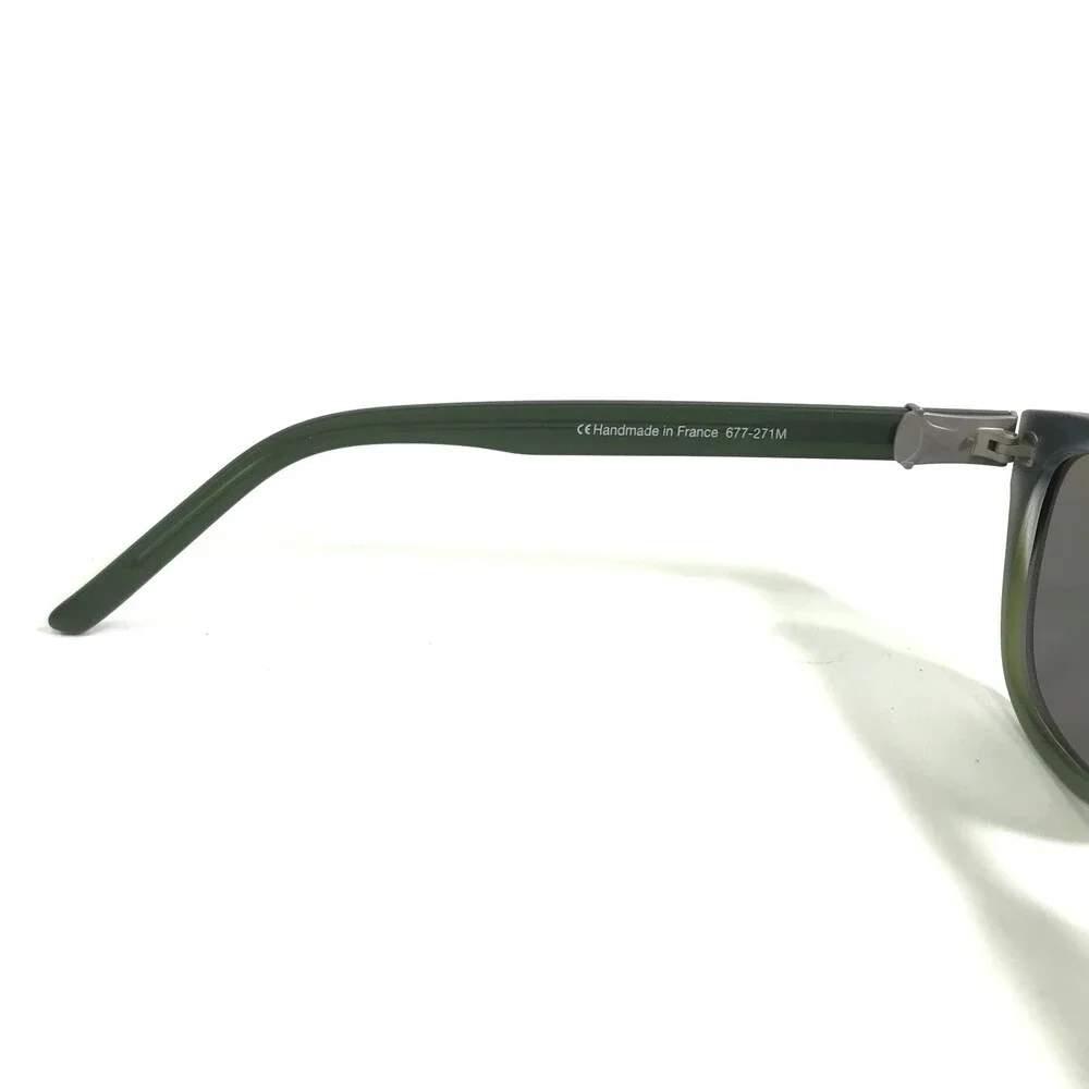 Robert Marc Sunglasses 677-271M Matte Green Square with Green Lenses 48-22-140
